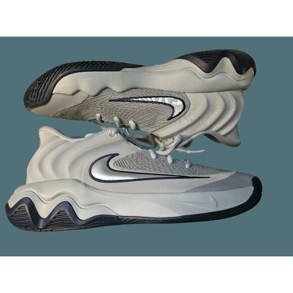 Nike Giannis Immortality 4 Basketball Shoes Men 9 Women 10.5 Wlf Gry/Mtlc Pltnm - Picture 8 of 11